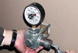 検査項目3　付着力測定試験調査 建研式単軸油圧式引張り試験法